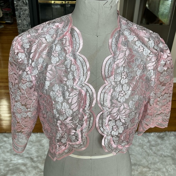 Lace bolero jacket - Picture 4 of 5